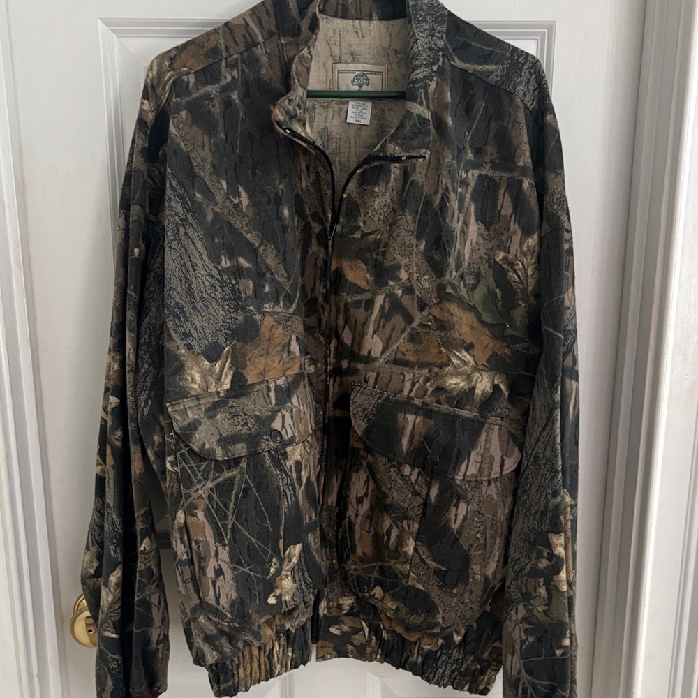 Mossy Oak Men's Camouflage Field Jacket - Brown/Green/Black